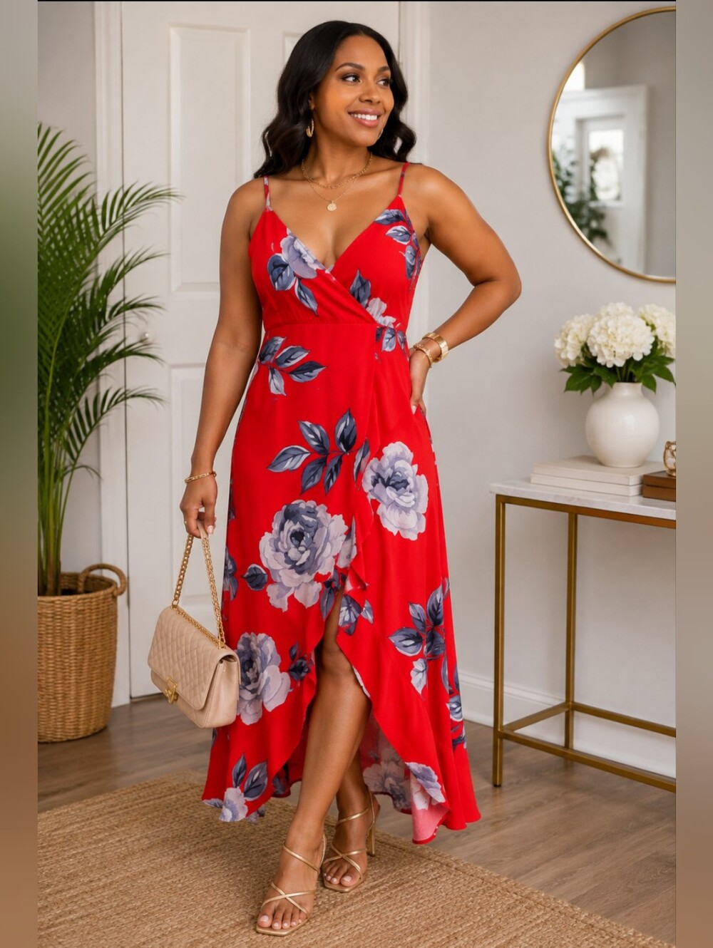 🔥Maxi Floral Dress by Blashe, Size M